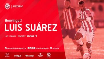 Luis Suárez ficha por el Nàstic.