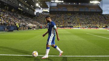 Fekir, ante el Villarreal.