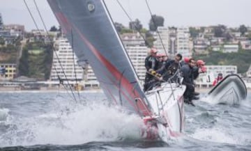 Itaú, de Dag Von Appen se quedó con la jornada inaugural de la Regata “Copa Itaú-MBDA”