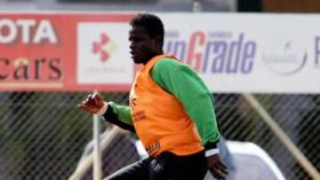 <b>REGRESO. </b>Wakaso volverá al once titular contra el Levante después de cumplir su partido de sanción.