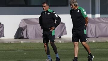 Pellegrini, con Alexis.