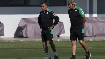 Pellegrini, con Alexis. 