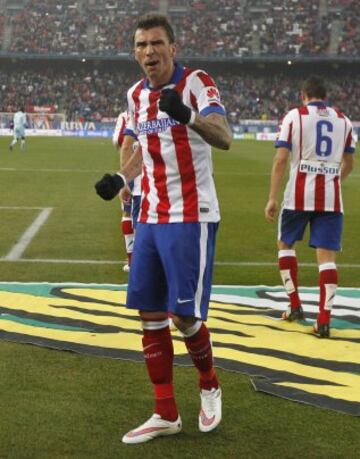 Atlético's 10 highest scorers in European competition