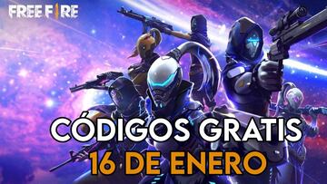 Free Fire | Códigos de hoy lunes 16 de enero de 2023: recompensas gratis