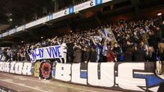 HOMENAJE. Los &lsquo;Riazor Blues&rsquo; han exhibido en el estadio de Riazor en varios partidos de Liga pancartas en recuerdo a Jimmy.
 