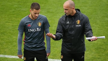 Roberto Martínez: "Hazard es un futbolista muy antiguo con un talento muy moderno"