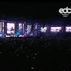 El momento en el que Bizarrap tocó su sesión con Shakira en el EDC México