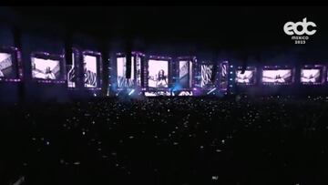 El momento en el que Bizarrap tocó su sesión con Shakira en el EDC México