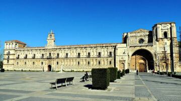 El Convento de San Marcos sirvió como refugio para peregrinos.