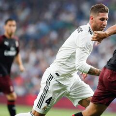 Bacca reaparece con Milan en la derrota ante Real Madrid