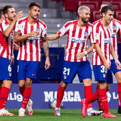 Vitolo sube al Atleti al podio