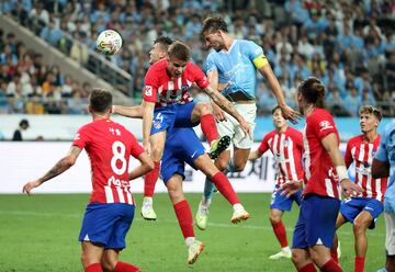Ruben Dias maquill¨® el resultado anotando el gol citizen tras un remate de cabeza a la salida de un c¨®rner.