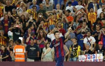 Gol 1-0 de Lionel Messi