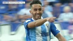 El Málaga se pasea ante el Elche y ya le espera el Deportivo en la promoción