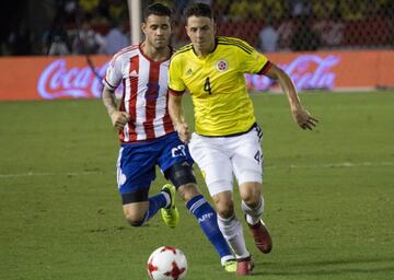 En imágenes la derrota de Colombia ante Paraguay