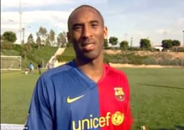 Otra estrella de la NBA que no es ajena al Clásico es Kobe Bryant, quién en varias ocasiones ha declarado su apoyo a los Culés.