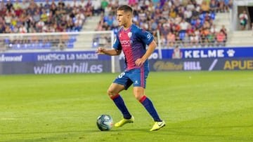 Jaime Seoane con la camiseta azulgrana 