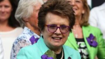 Billie Jean King.