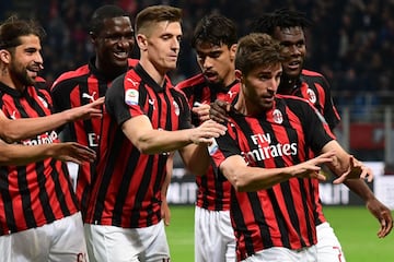 Milan se impuso sobre Bolonia 2-1 en la fecha 35 de la Serie A y se metió a la pelea por un cupo europeo. 