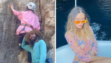 Belinda presume que escaló una montaña con ayuda de Jared Leto