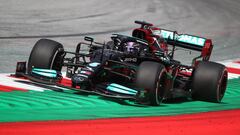 Lewis Hamilton (Mercedes W12). Spielberg, Austria. F1 2021. 