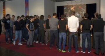 El homenaje a Tito Vilanova