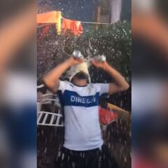 ¡Locura total! La eufórica celebración de un hincha de la UC