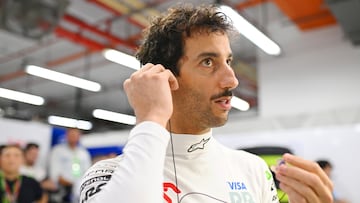 Daniel Ricciardo, en Singapur.