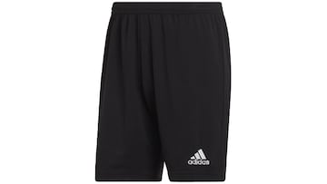 Pantalón corto de deporte para hombre Adidas Entrada 22 de color negro en Amazon