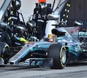 Mercedes usará Brasil y Abu Dhabi como pruebas para 2018