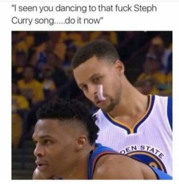 Las redes explotaron tras la eliminación de Westbrook y Durant