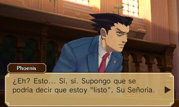 Captura de pantalla - El Profesor Layton vs. Phoenix Wright: Ace Attorney (3DS)