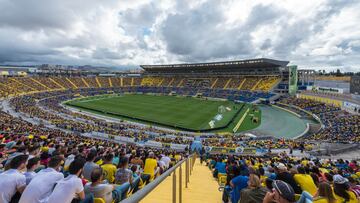 El Estadio de Gran Canaria.