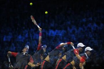 Kei Nishikori venció a Ferrer en una nueva jornada del Masters.