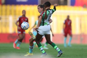 Nigeria y Colombia se enfrentaron por las semifinales del Mundial Femenino Sub 17 de la India en el Estadio Fatorda de Goa.