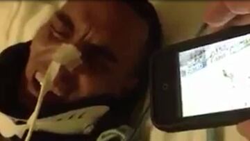 Salió del coma al escuchar la narración de 'La Mano de Dios'