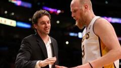 Kaman, en números de Shaq, regala el triunfo a los Lakers