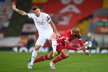 Kroos y Fabinho.