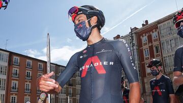 Egan Bernal habló en la previa a la Vuelta a España 2021.