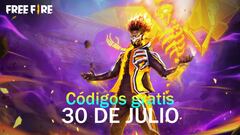 Free Fire | Códigos de hoy 30 de julio de 2022; recompensas gratis