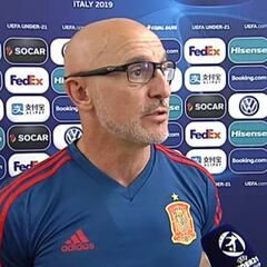 Luis de la Fuente: "El partido contra Bélgica es una final"