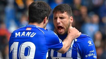 Jonathan Calleri, jugador del Alav&eacute;s