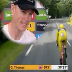 El esperpento del Sky: Thomas se frenó para que ganase Froome... ¡y ganó Dumoulin!