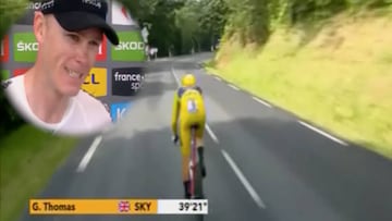 El esperpento del Sky: Thomas se frenó para que ganase Froome... ¡y ganó Dumoulin!