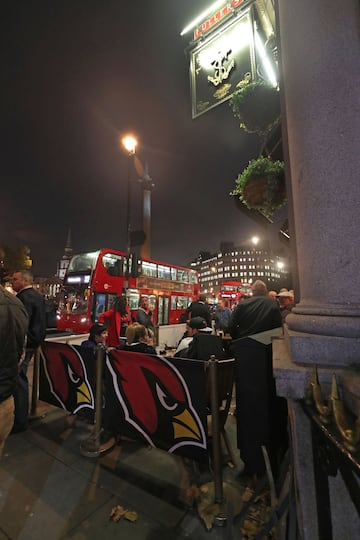 Los pubs de los equipos de la NFL en Inglaterra