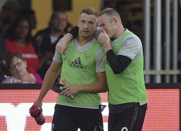 Desde su primer día como jugador del DC United, Rooney ha mostrado liderazgo y unión con sus compañeros.