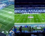 Así fue la transformación del Bernabéu para el primer juego de la NFL en Madrid