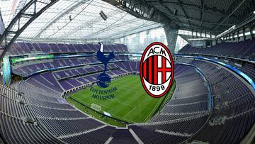 AC Milán y Tottenham jugarán en el US Bank Stadium este verano