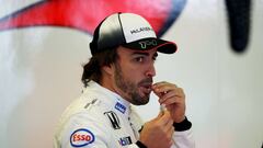 Alonso, en el GP de Australia de este año.