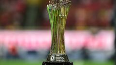 The Champion Trophy during the game Tapatio vs Atletico Morelia, corresponding second leg match the Great Final of the Torneo Clausura 2023, Liga de Expansion MX, at Akron Stadium, el 20 de Mayo de 2023.

<br><br>

Trofeo de Campeon durante el partido Tapatio vs Atletico Morelia, correspondiente al partido de Vuelta de la Gran Final del Torneo Clausura 2023, Liga de Expansion MX, en el Estadio Akron, el 20 de Mayo de 2023.